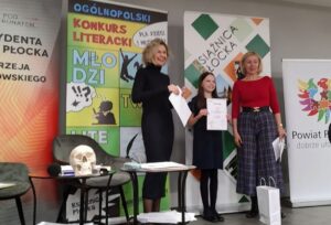 II miejsce w XXXIV Ogólnopolskim Konkursie Literackim dla Dzieci i Młodzieży ,,Młodzi Twórcy Literatury”