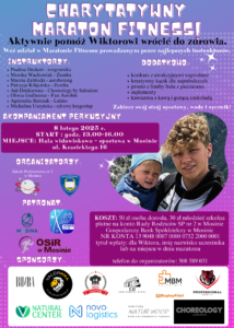 Dołącz z nami do Charytatywnego Maratonu Fitness!