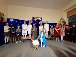 Przedstawienie z okazji Nowego Roku w 3 B