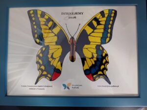 Motyl w naszej szkole…