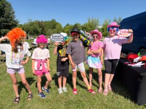 Piknik szkolny organizowany przez Radę Rodziców